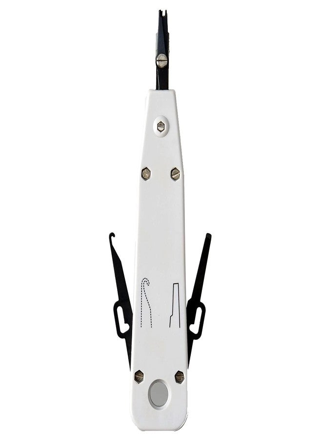 XIKKART Punch Tool Crimping tool Krone Tool Impact Punchdown Tool IO insertion Tool Ratchet Type for 110 krone type Amp Modules Telephone Krone Tool Kronning Telephone Wire Junction Box (Pack OF 1) - Image 1